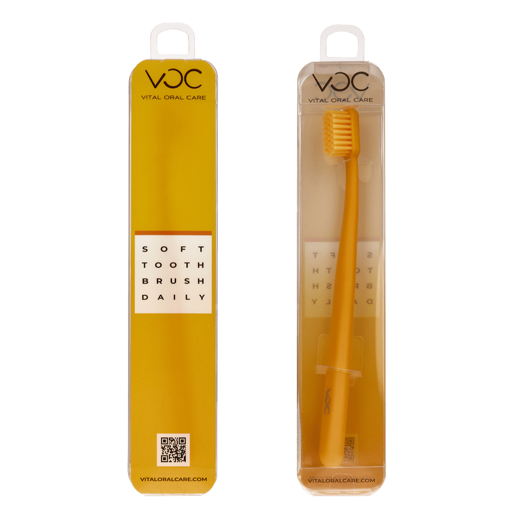 Зубная щетка VOC Daily Soft желтая