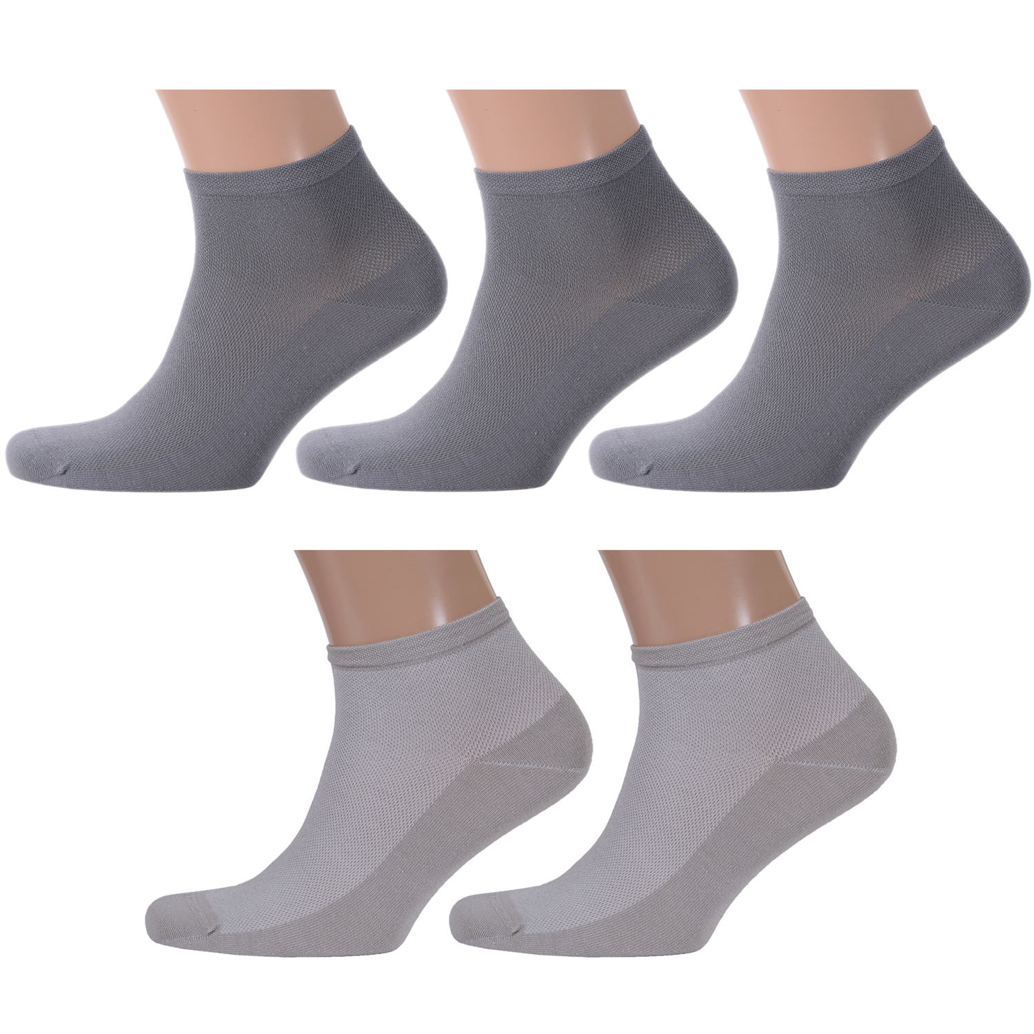 

Комплект носков мужских Rusocks бежевых; серых, Бежевый;серый, 5-М-237