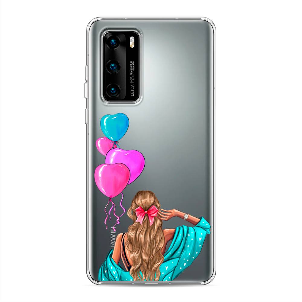 

Чехол Awog на Huawei P40 "День Рождения", Голубой;розовый;бежевый, 610850-7