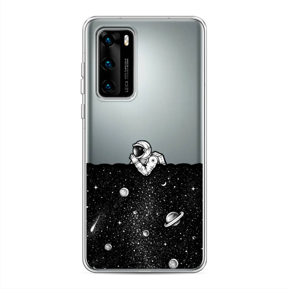 

Чехол Awog на Huawei P40 "Космический сон", Серый, 610850-4