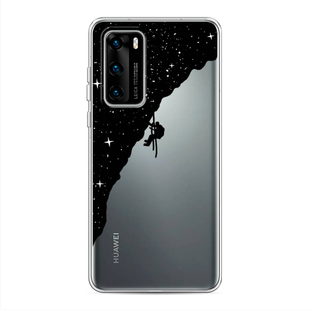 

Чехол Awog на Huawei P40 "Скалолаз в космосе", Черный;белый;бежевый, 610850-4