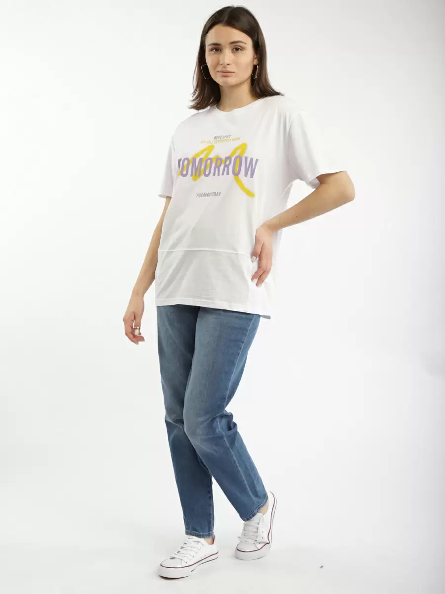 

Футболка женская A passion play SQ74404 белая XS, Белый, SQ74404