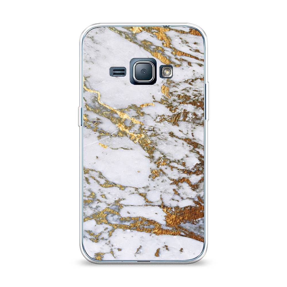 

Чехол Awog на Samsung Galaxy J1 2016 / Самсунг J1 2016 "Белый мрамор", 22150-3