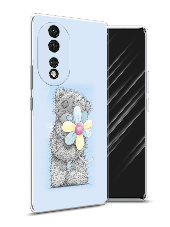 

Чехол Awog на Honor 80 "Me to you с ромашкой", Голубой;серый;желтый, 6120350-2