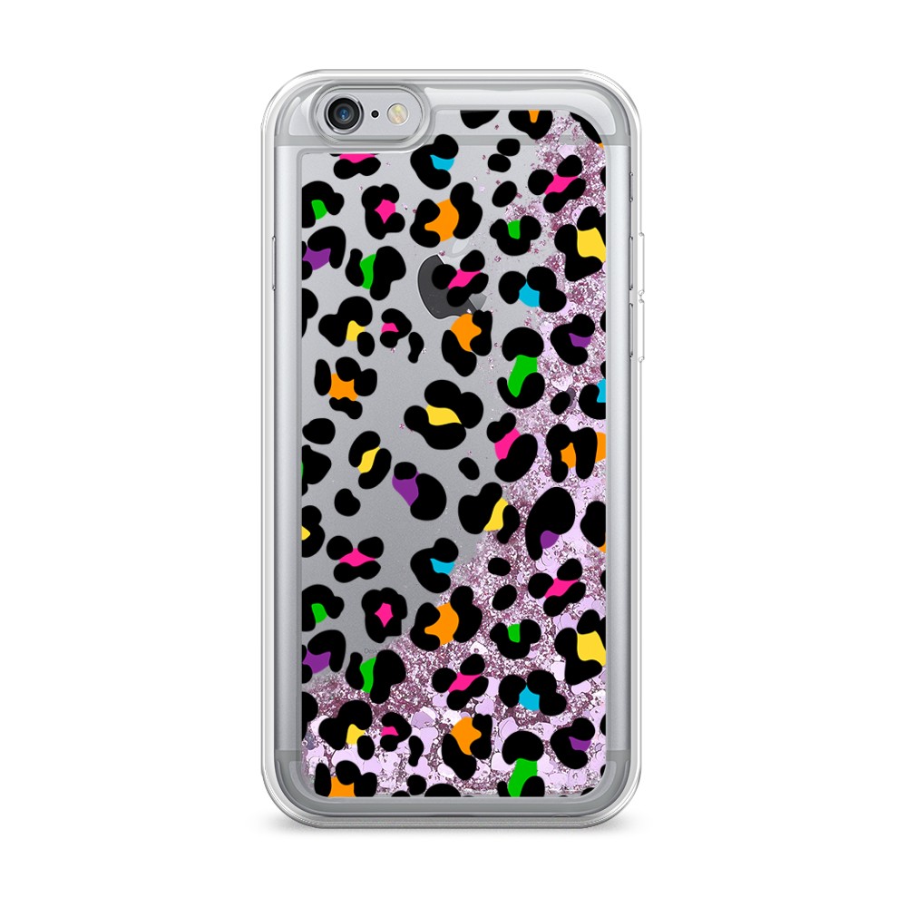 

Жидкий чехол с блестками "Яркий леопард" на Apple iPhone 6S, 0104S94-1