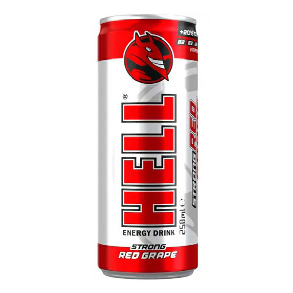

Энергетический напиток Hell Energy Red Grape 0,5 л