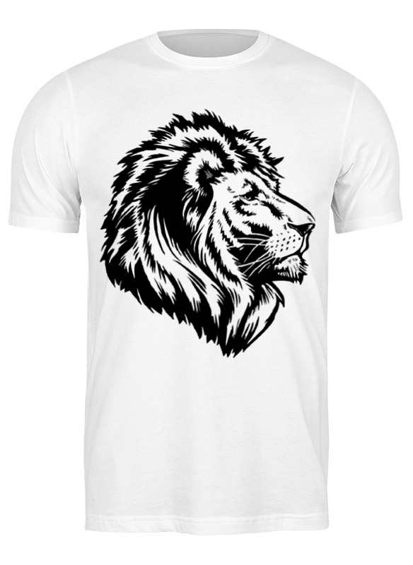 

Футболка мужская Printio Proud lion белая L, Белый, Proud lion