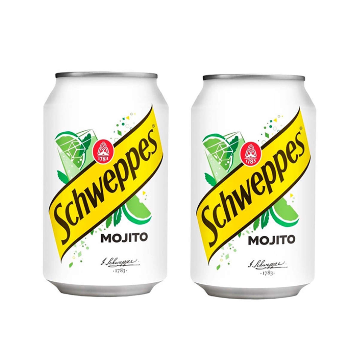 Напиток газированный Schweppes Mojito, 2 шт по 330 мл