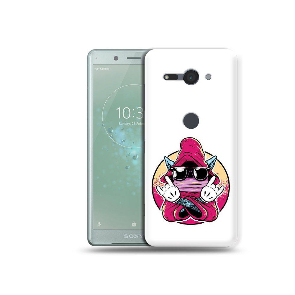 

Чехол MyPads Tocco для Sony Xperia XZ2 Compact йоу, Прозрачный, Tocco