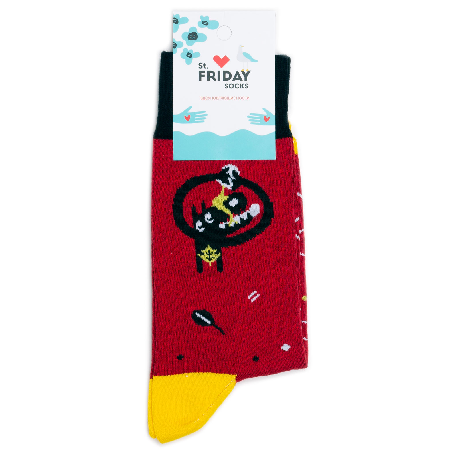 

Носки унисекс St. Friday Socks разноцветные, Разноцветный, VolchikSiropchik