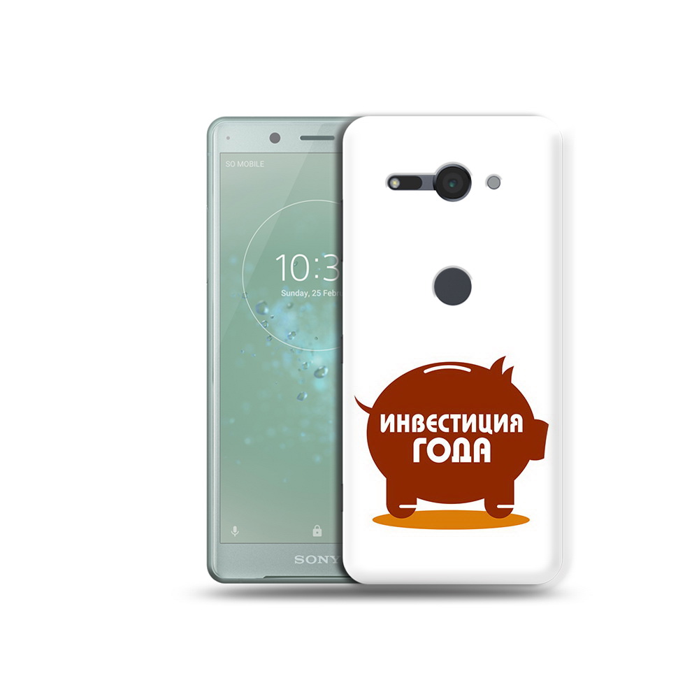 

Чехол MyPads Tocco для Sony Xperia XZ2 Compact инвестиция, Прозрачный, Tocco