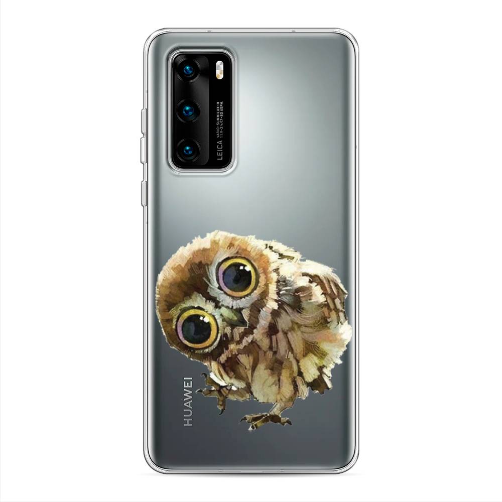 

Чехол Awog на Huawei P40 "Любопытный совенок", Коричневый;белый;прозрачный, 610850-1