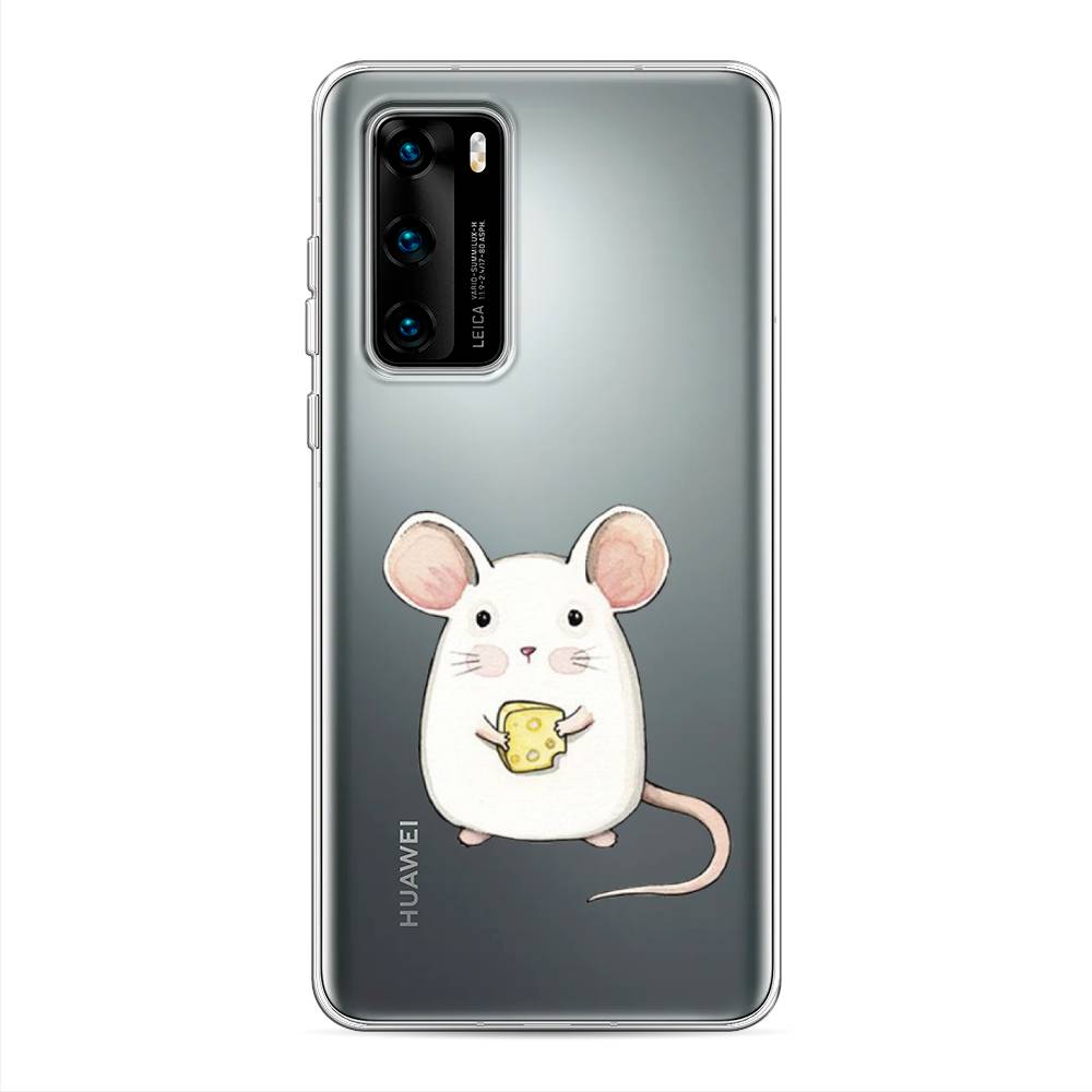 

Чехол Awog на Huawei P40 "Мышка", Белый;розовый;прозрачный, 610850-1