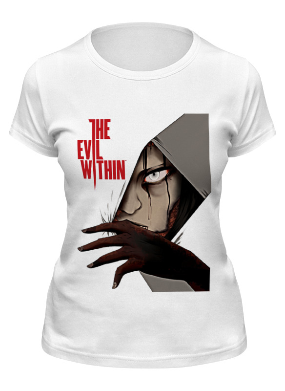 

Футболка женская Printio The evil within белая XL, Белый, The evil within