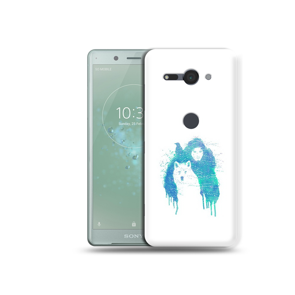 

Чехол MyPads Tocco для Sony Xperia XZ2 Compact джон сноу, Прозрачный, Tocco
