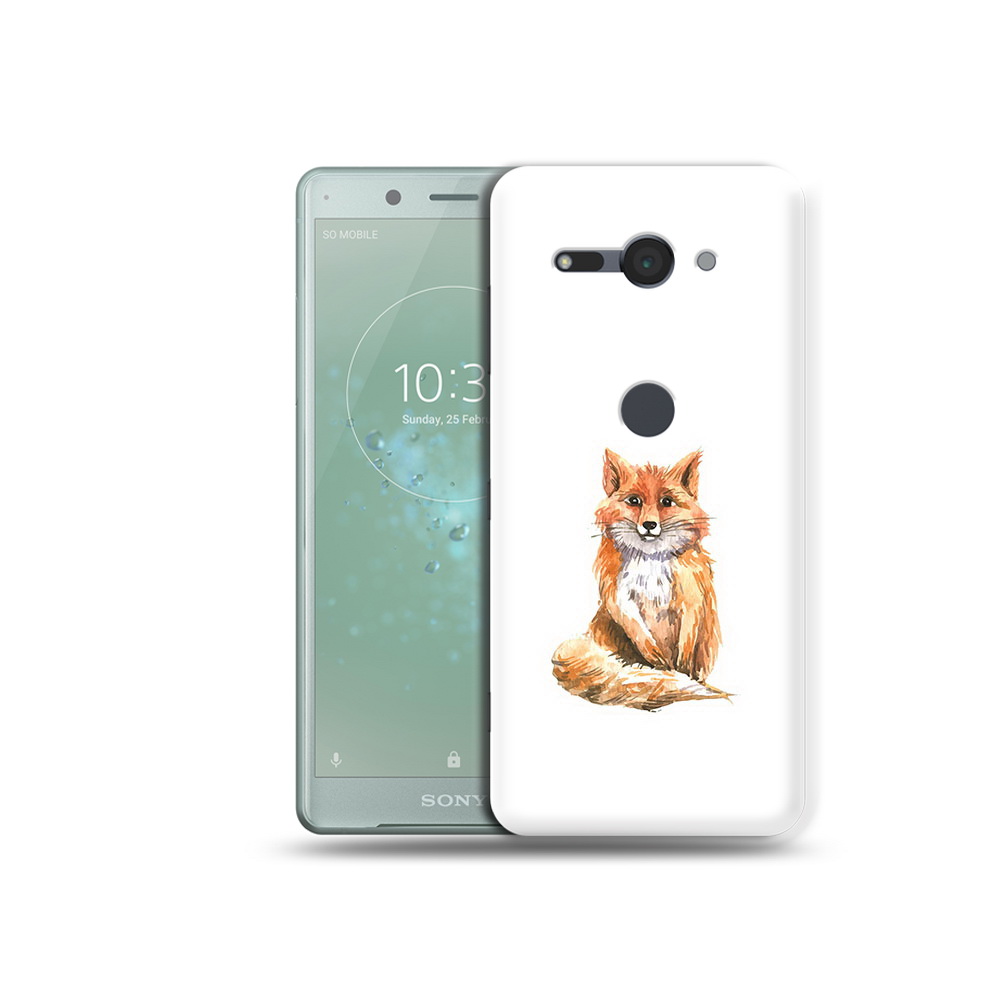 

Чехол MyPads Tocco для Sony Xperia XZ2 Compact детская лиса, Прозрачный, Tocco