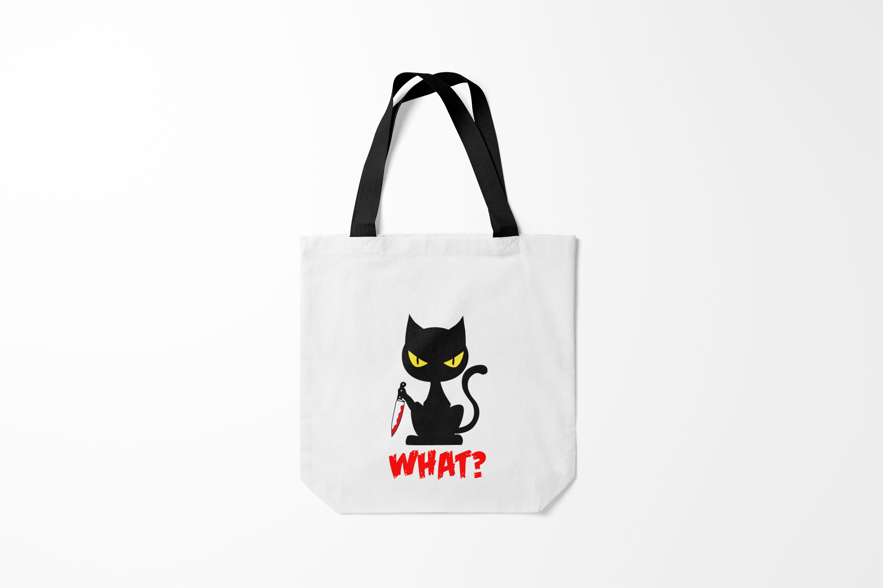 

Сумка шoппер унисекс Burnettie Коты и кошки What Cat, белый, Коты и кошки What Cat