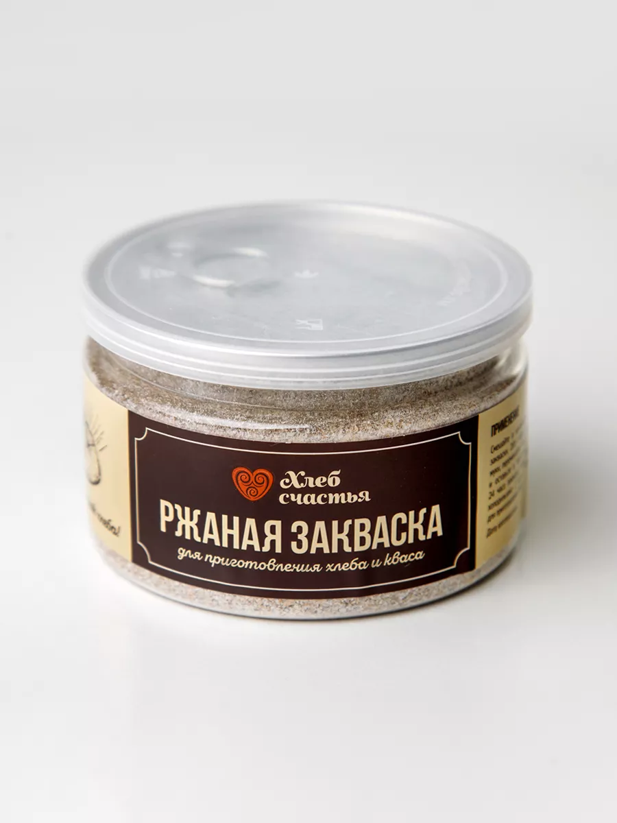 

Ржаная закваска Хлеб счастья для хлеба и кваса, 100 г