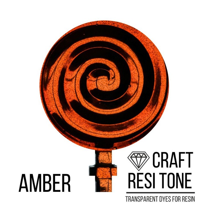 

Прозрачный тонер для эпоксидной смолы Amber янтарный 10 мл, ResiTone 0056