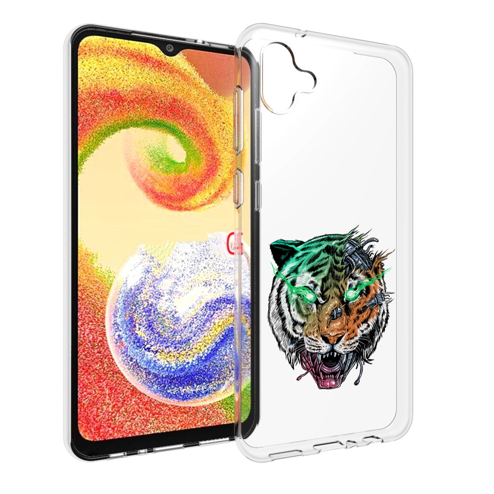 

Чехол MyPads робо-тигр для Samsung Galaxy A04, Прозрачный, Tocco