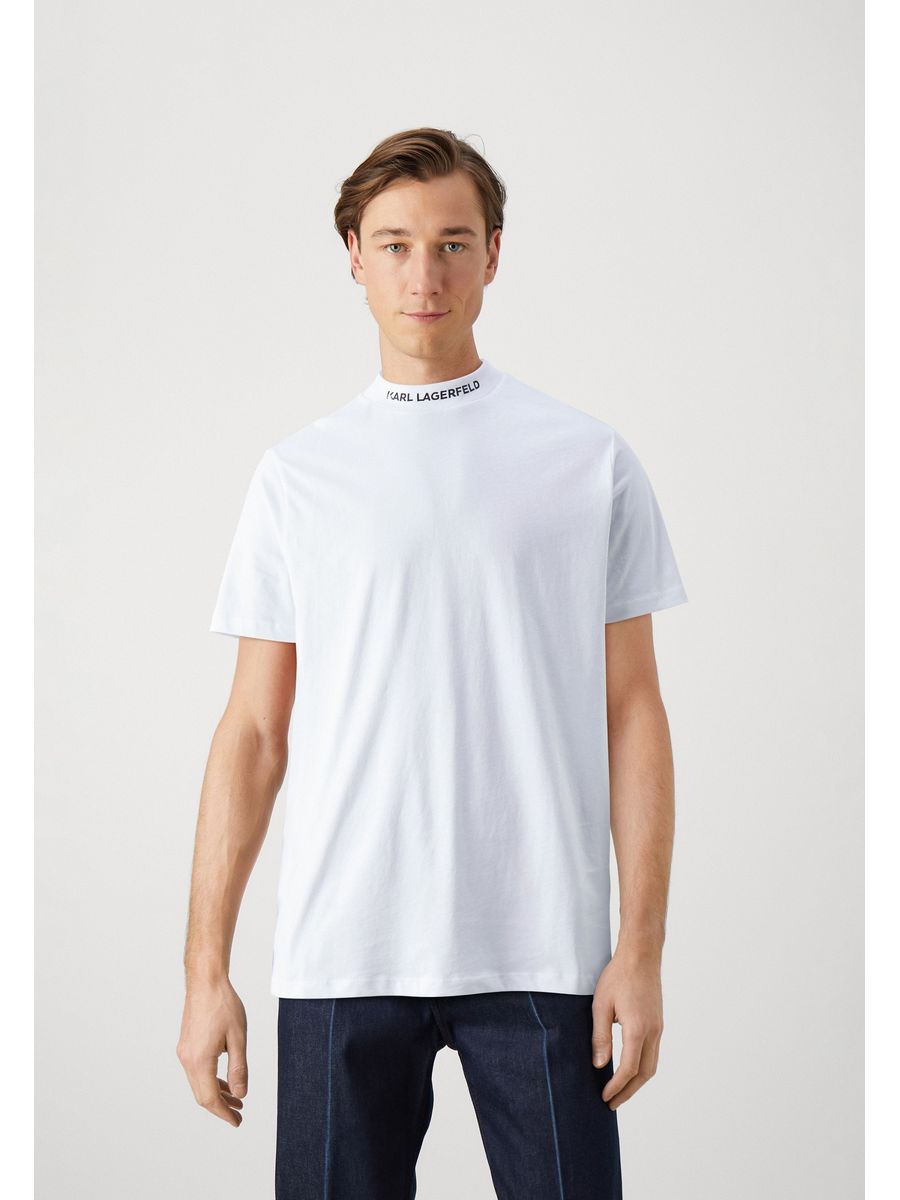 

Футболка мужская Karl Lagerfeld K4822O0FY белая XL, Белый, K4822O0FY
