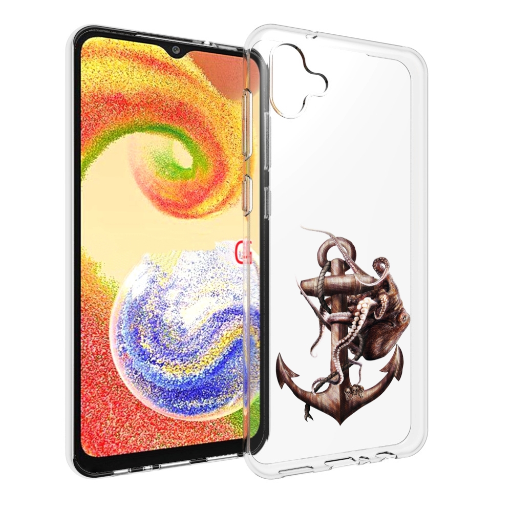 

Чехол MyPads ржавый якорь для Samsung Galaxy A04, Прозрачный, Tocco