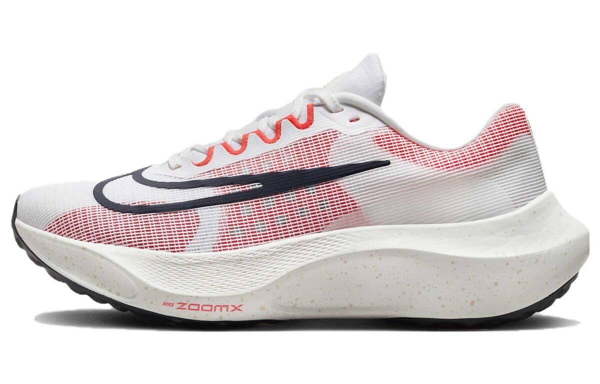

Кроссовки унисекс Nike Zoom Fly 5 белые 44.5 EU, Белый, Zoom Fly 5