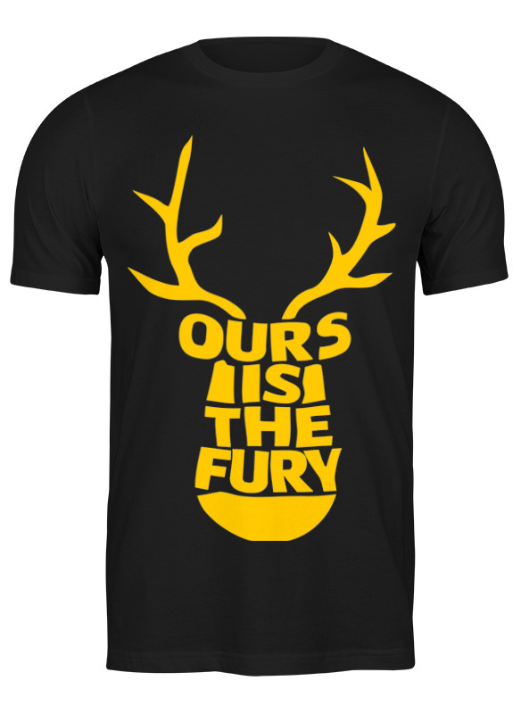 

Футболка мужская Printio Нам ярость (our is the fury) черная M, Нам ярость (our is the fury)