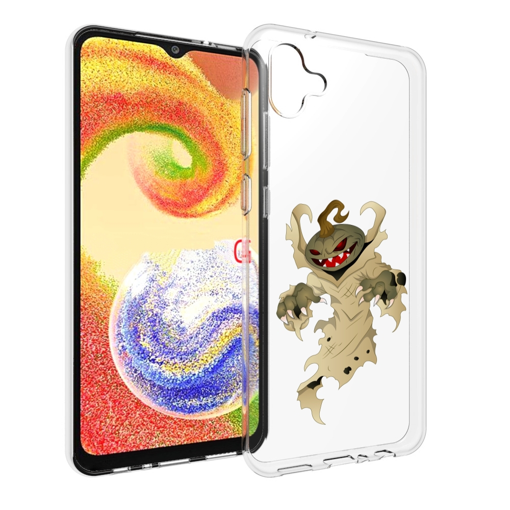 

Чехол MyPads призрак хэллоуина для Samsung Galaxy A04, Прозрачный, Tocco