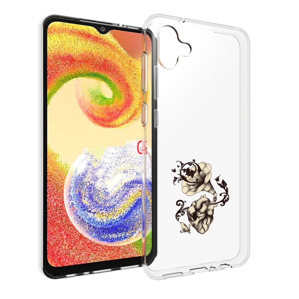 

Чехол MyPads Граммофон для Samsung Galaxy A04, Прозрачный, Tocco