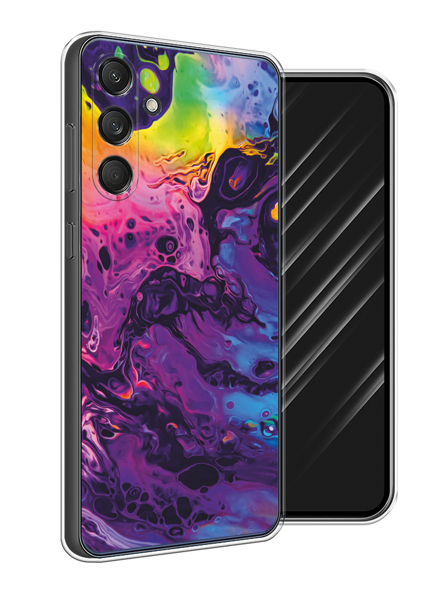 

Чехол Awog на Samsung Galaxy M55 "ACID fluid", Бордовый, 2109650-1