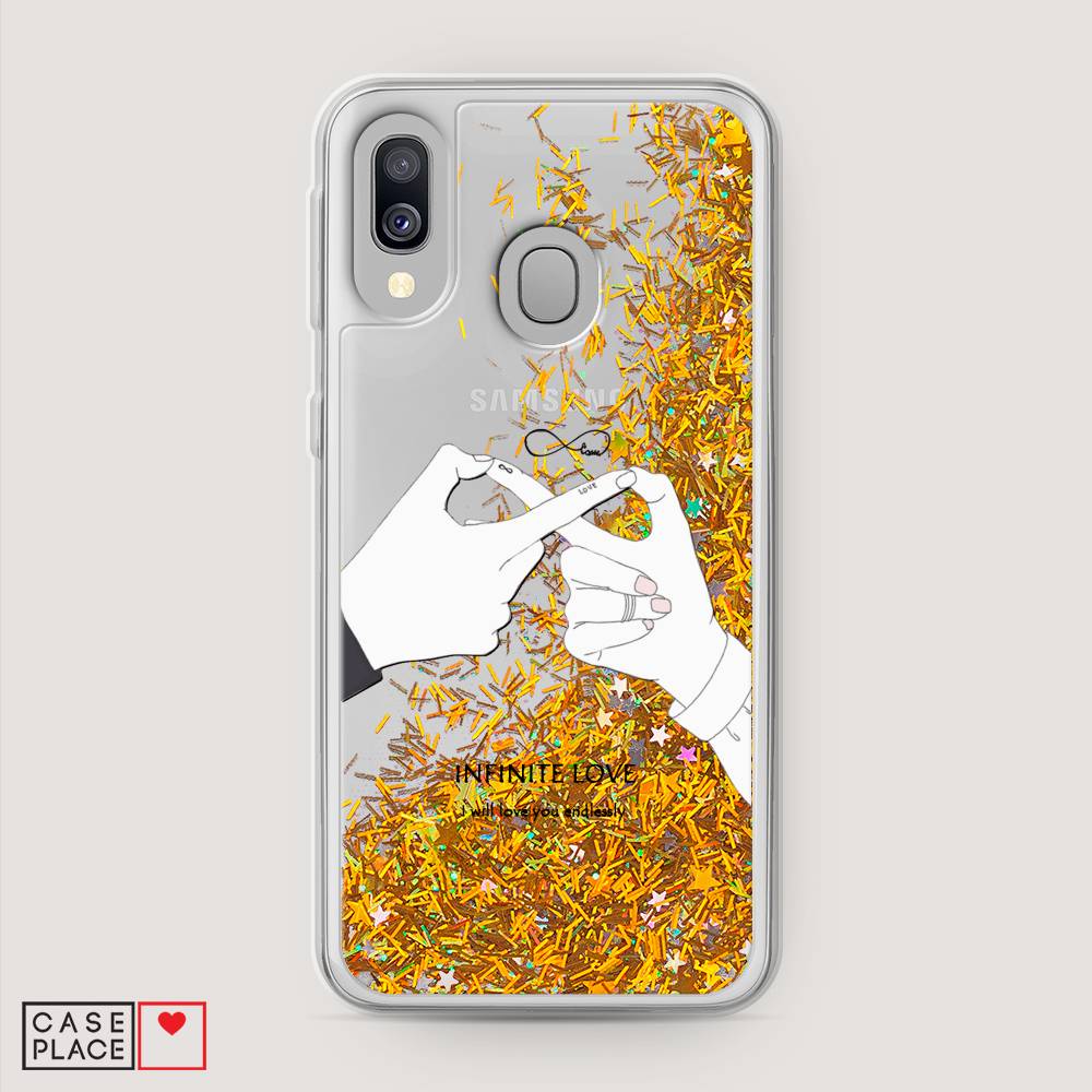 

Чехол Awog на Samsung Galaxy A40 "Любовь навсегда", Разноцветный, 28090-1