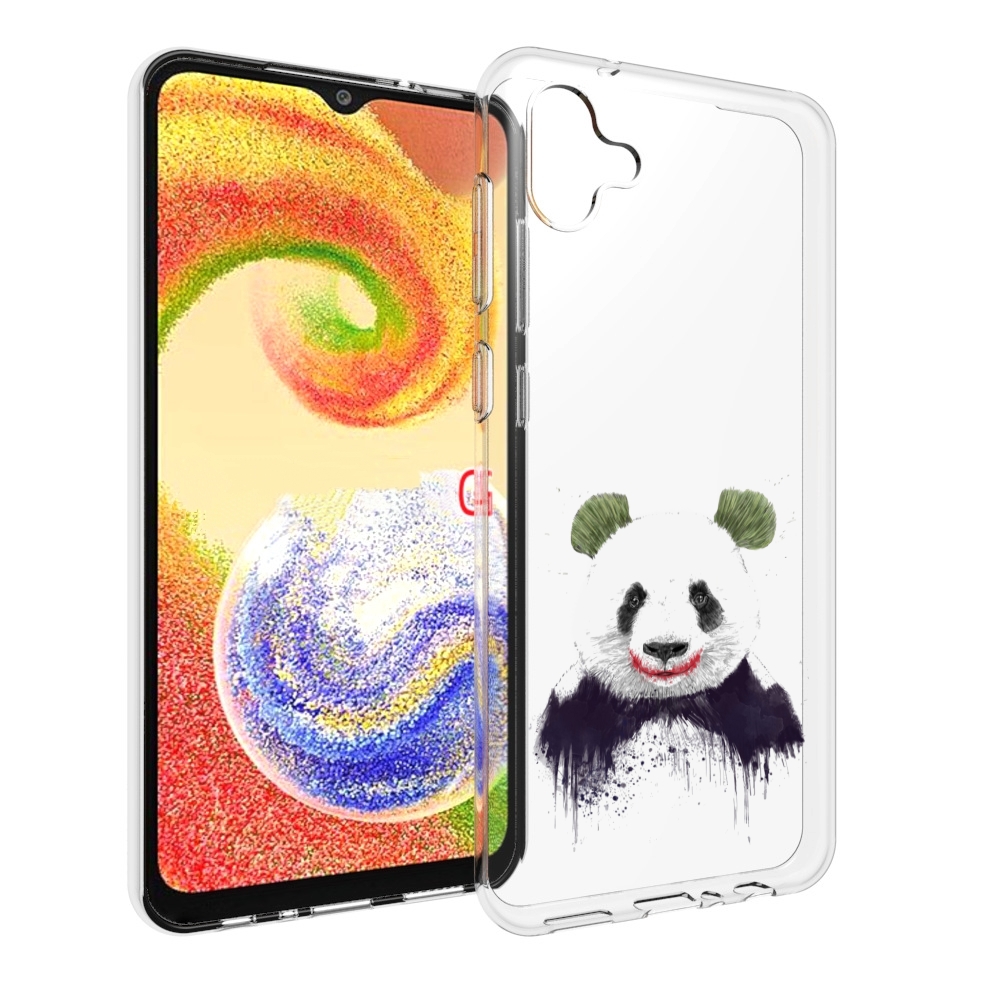 

Чехол MyPads панда джокер для Samsung Galaxy A04, Прозрачный, Tocco