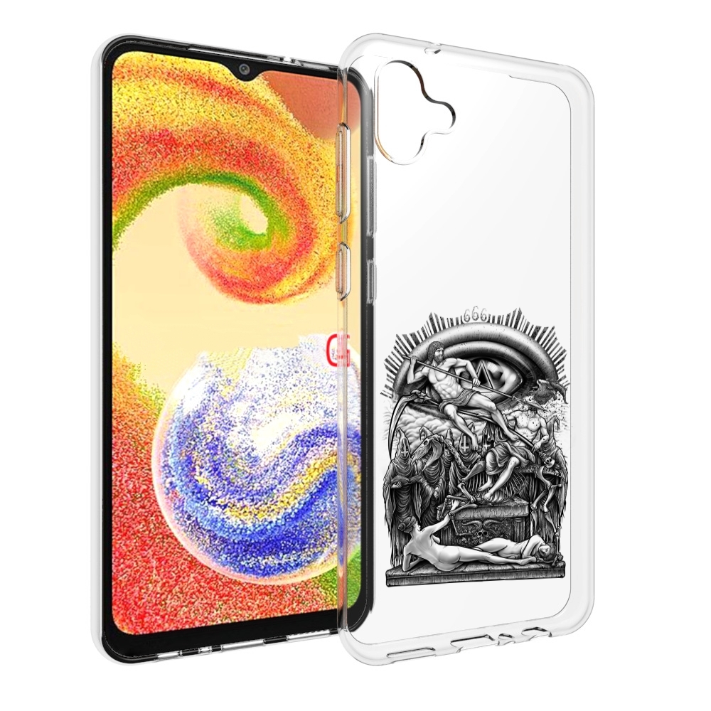 

Чехол MyPads оракул черно белый для Samsung Galaxy A04, Прозрачный, Tocco