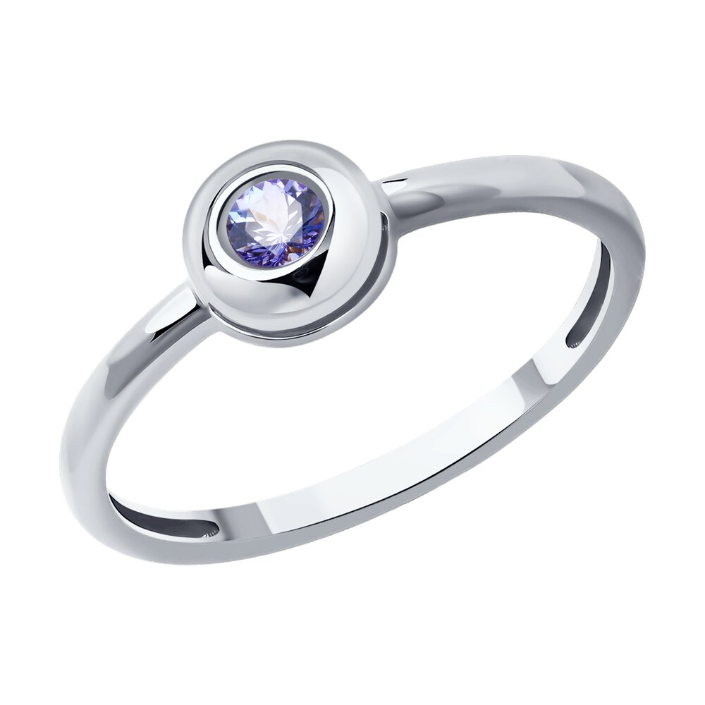 

Кольцо из золота р.  SOKOLOV Diamonds 6014307-3, танзанит, 6014307-3