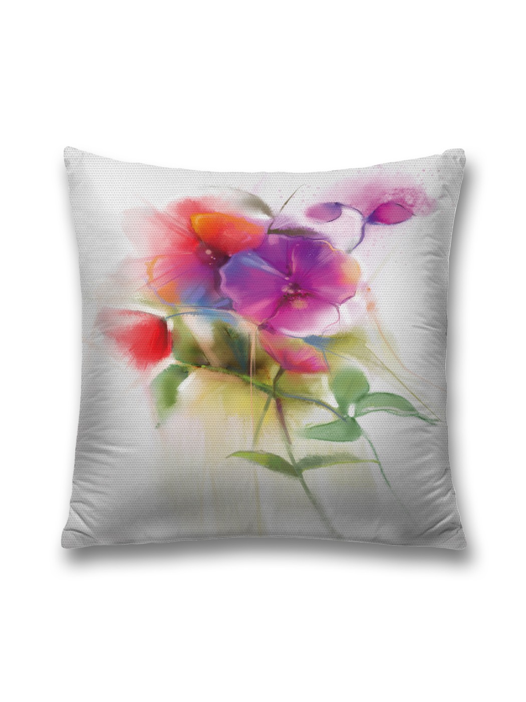 

Наволочка декоративная JoyArty "Мираж с цветами" на молнии, 45x45 см
