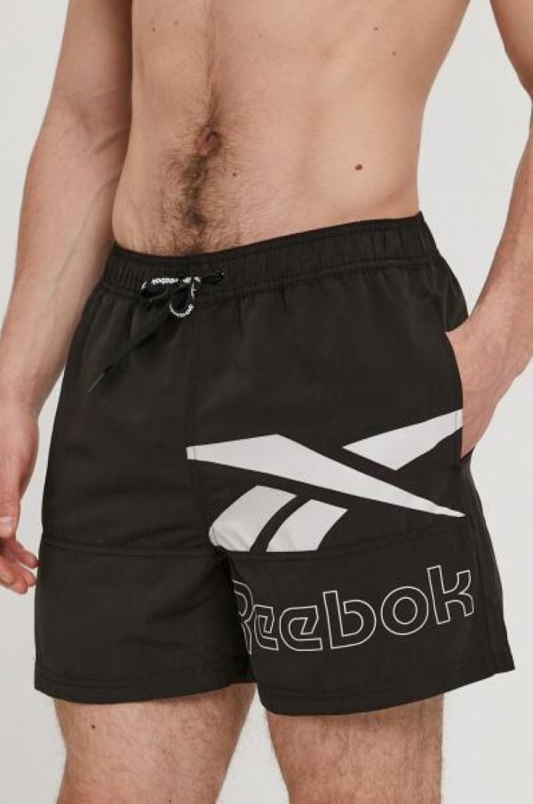 Шорты для плавания Reebok мужские, L5_71011_RBK, чёрные, XL