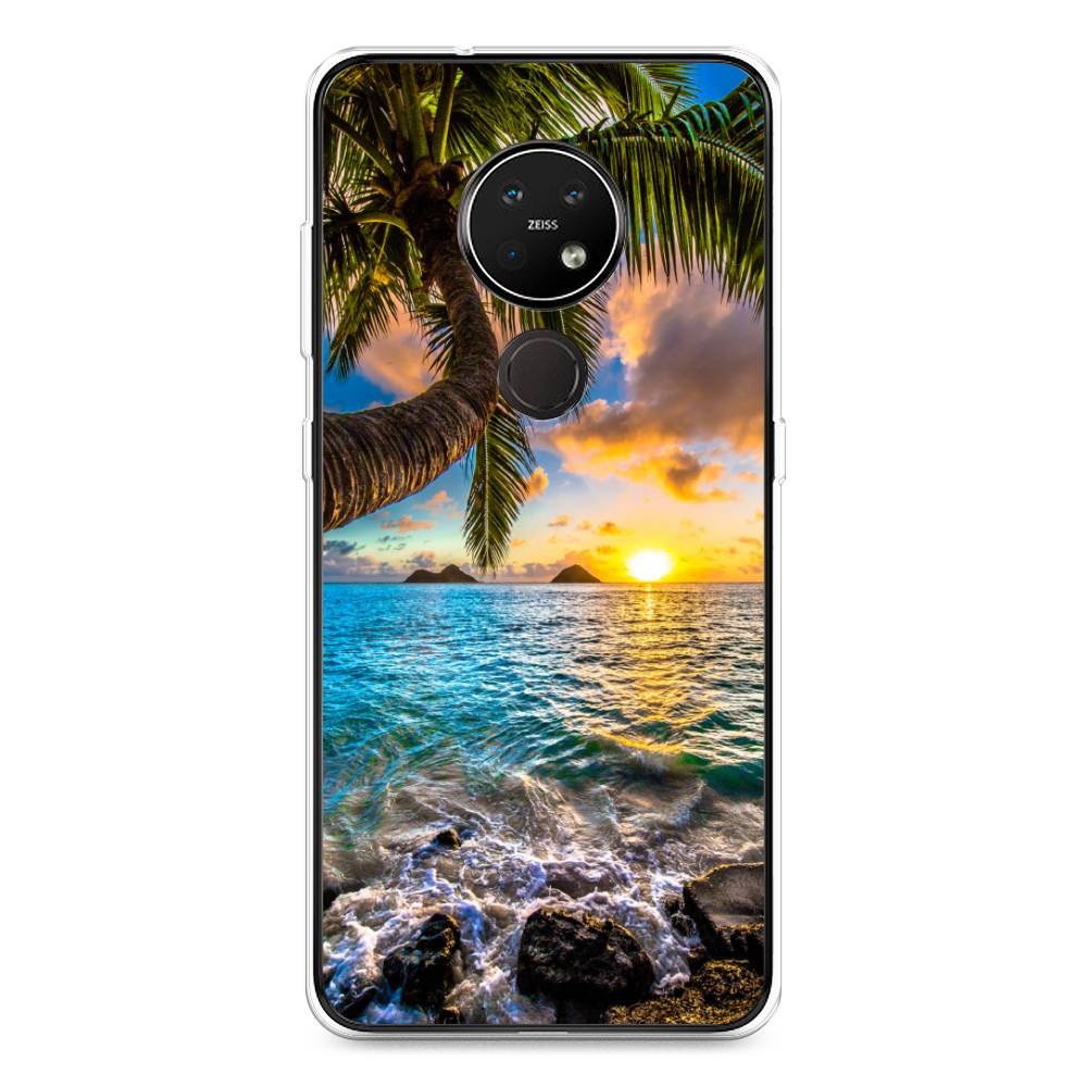 

Чехол Awog на Nokia 7.2 / Нокиа 7.2 "Восход 5", Голубой;желтый;зеленый, 123150-4