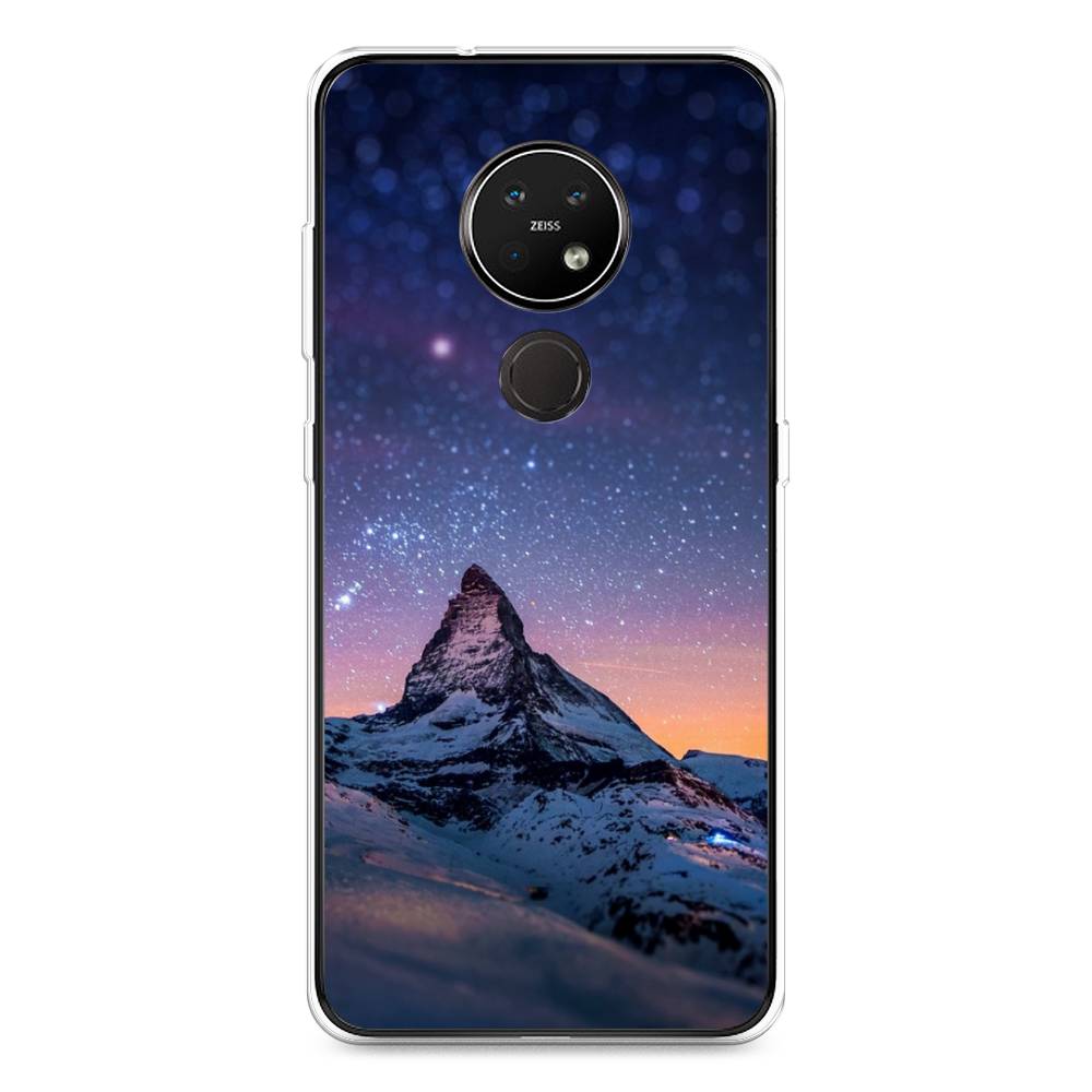 

Чехол Awog на Nokia 7.2 / Нокиа 7.2 "Ночные пейзажи 5", Фиолетовый, 123150-4