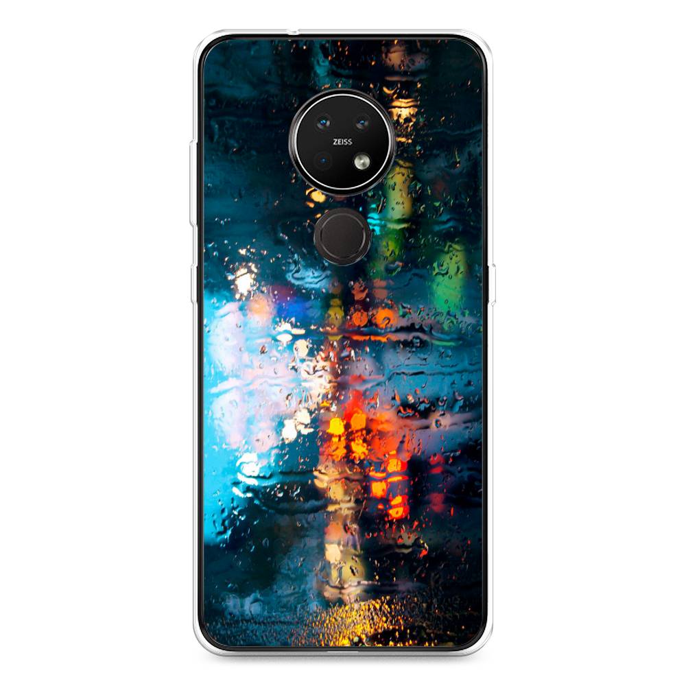 

Чехол Awog на Nokia 7.2 / Нокиа 7.2 "Абстракция 28", Голубой, 123150-3