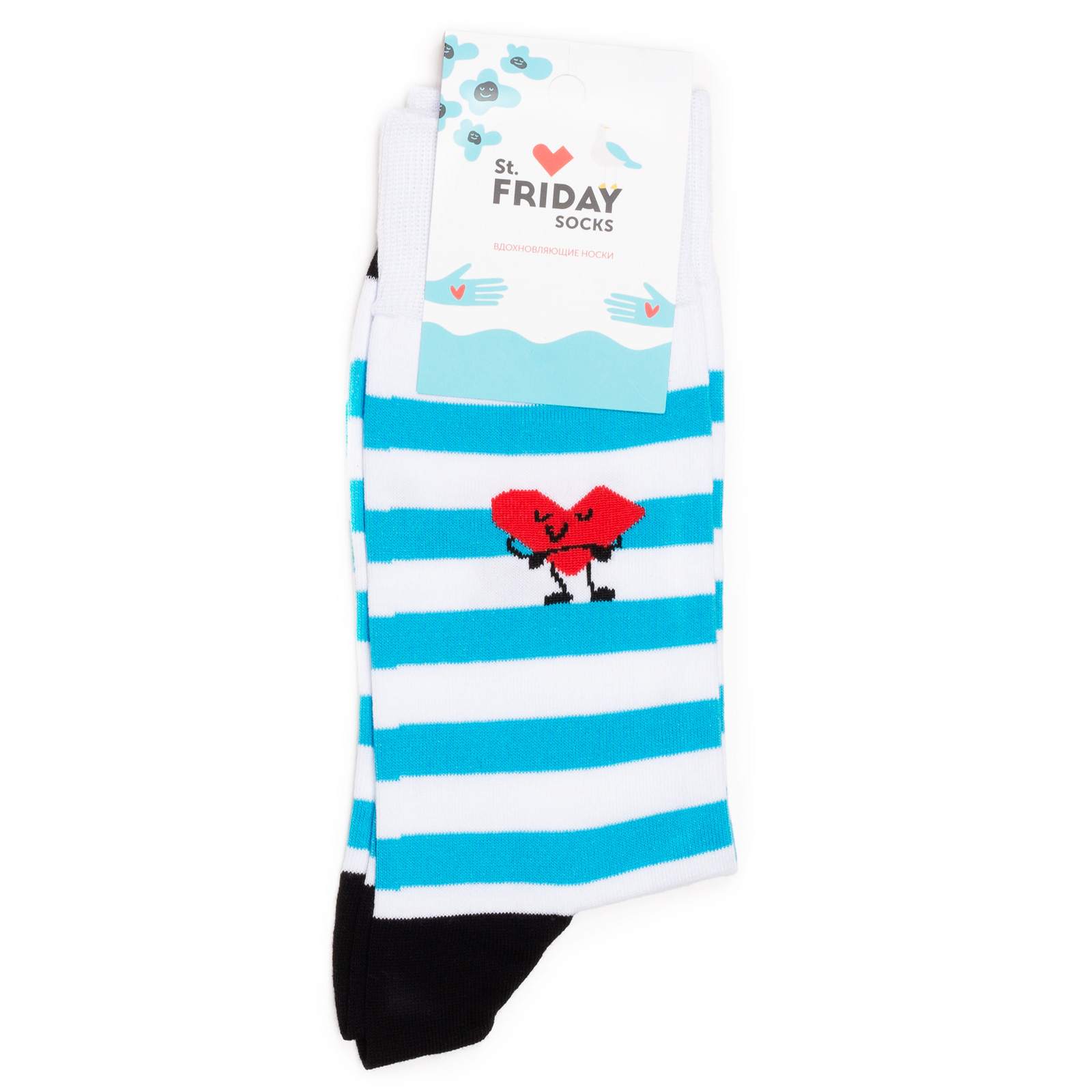 

Носки унисекс St. Friday Socks разноцветные, Разноцветный, StripesBlue