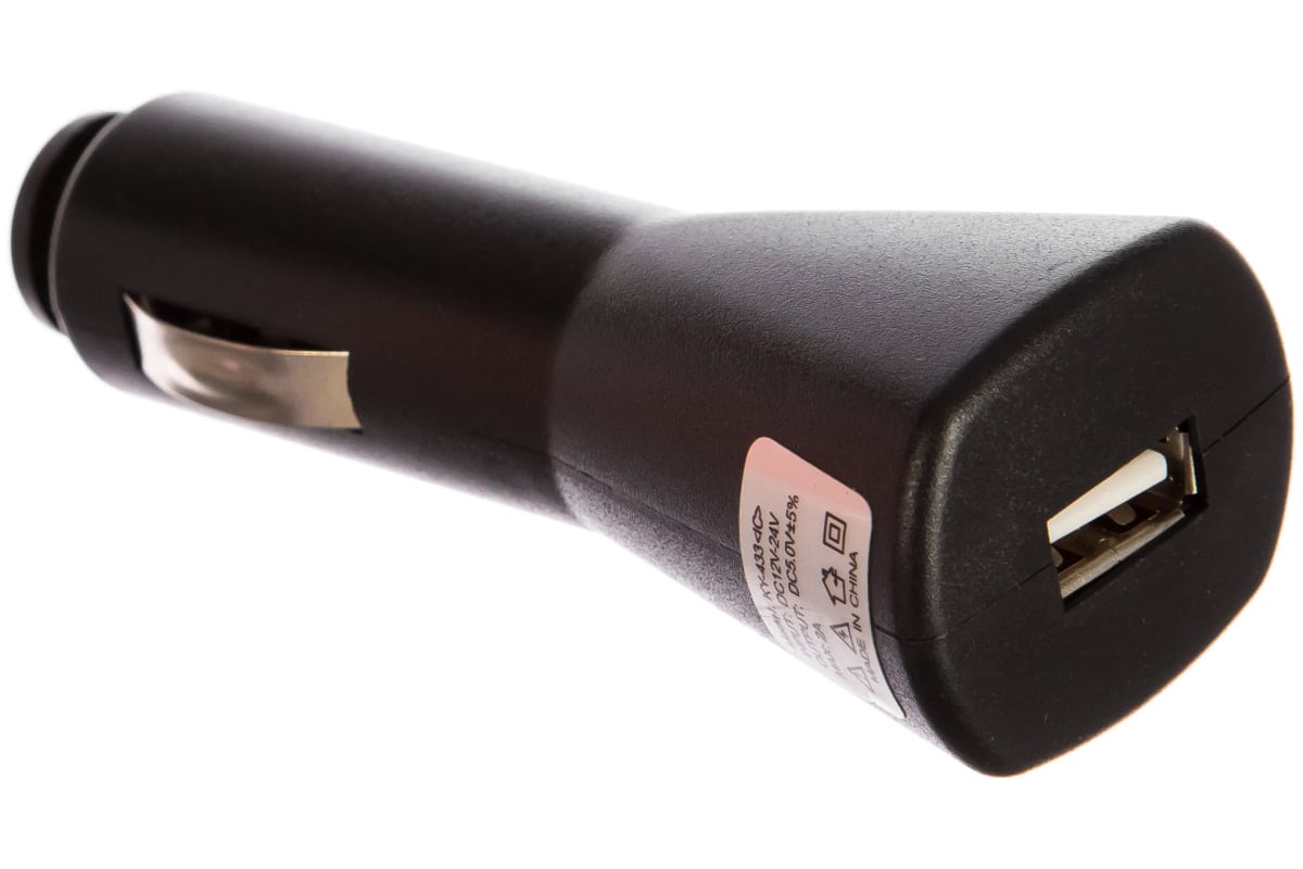 Автозарядка в прикуриватель USB (5 V, 1000 mA) REXANT 16-0236