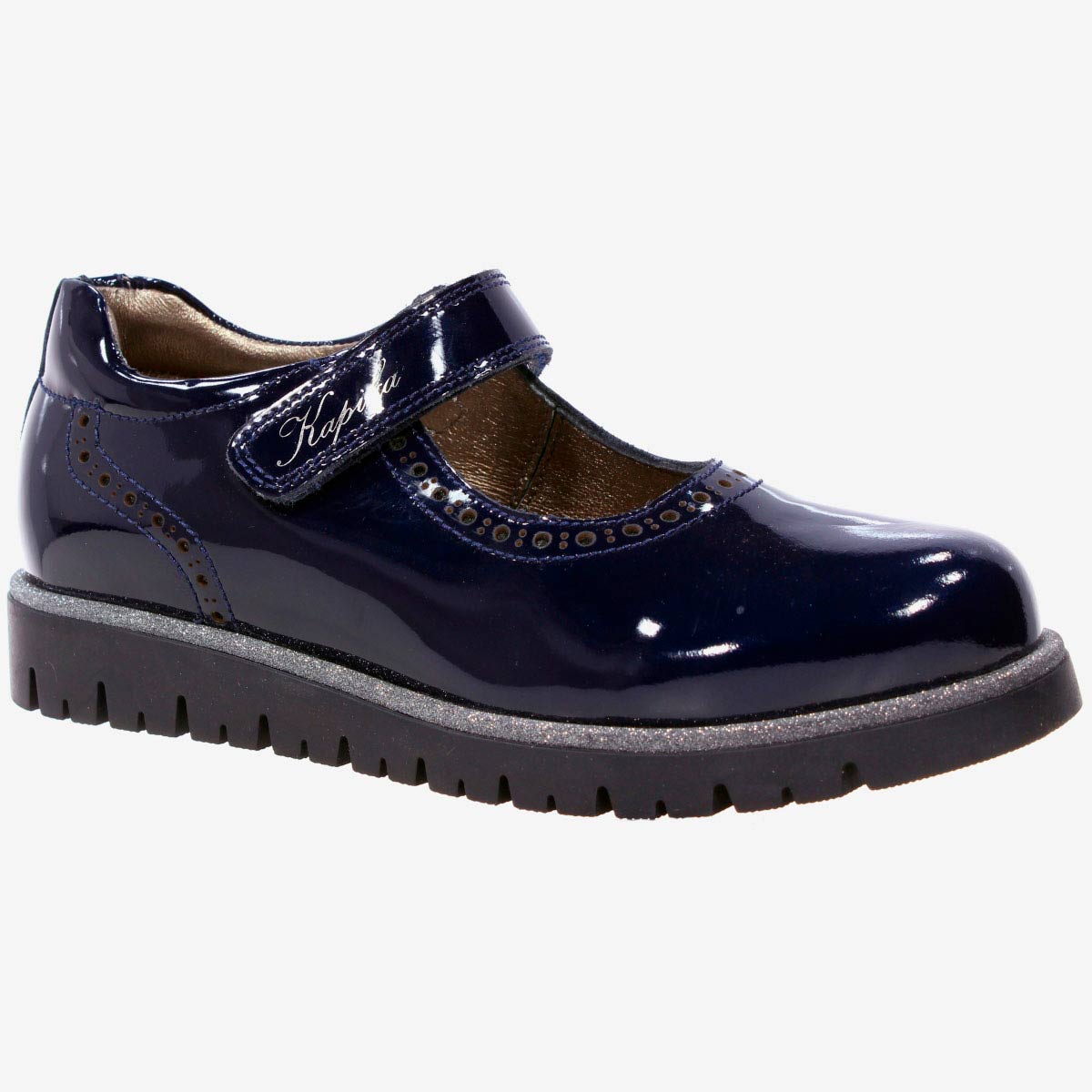 Туфли детские Kapika 22557т-2, цвет синий, размер 32 EU