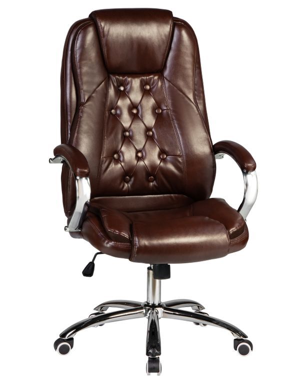фото Офисное кресло империя стульев millard коричневый lmr-116b brown