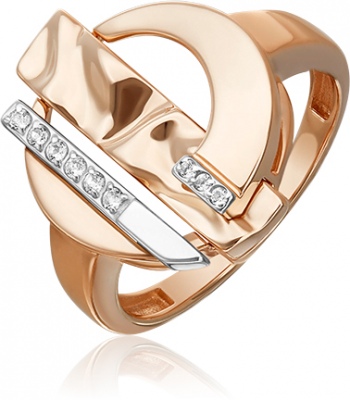 

Кольцо из золота р. 18,5 PLATINA jewelry 01-5655-00-201-1111, топаз, 01-5655-00-201-1111