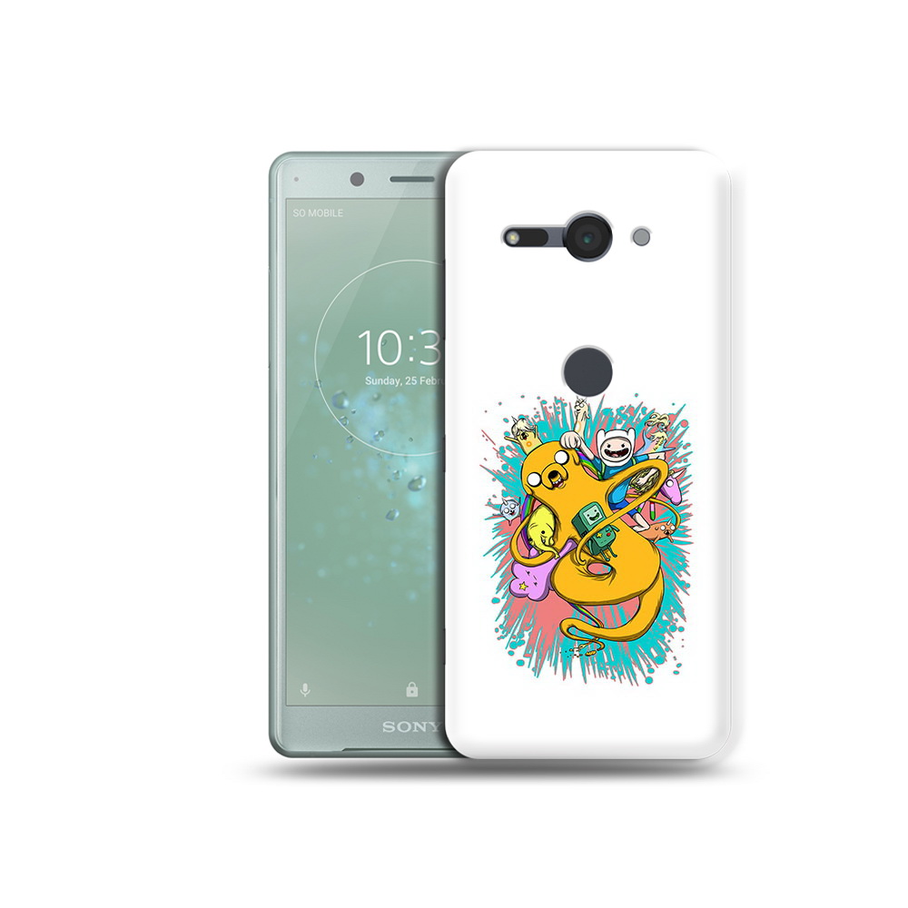 

Чехол MyPads Tocco для Sony Xperia XZ2 Compact время приключений рисунок, Прозрачный, Tocco