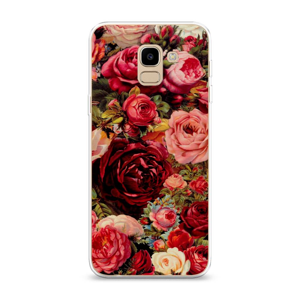 

Чехол Awog "Розы винтажные" для Samsung Galaxy J6 2018, 26150-8