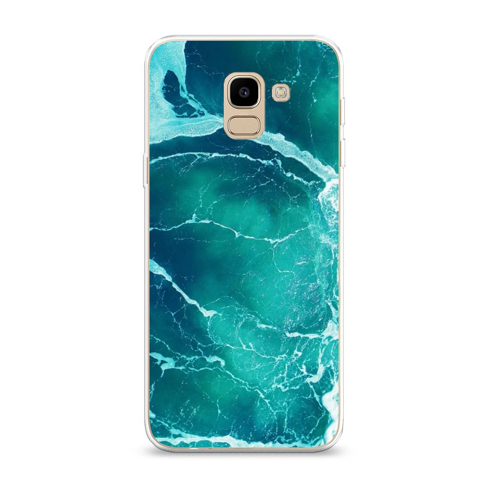 

Чехол Awog на Samsung Galaxy J6 2018 "Изумрудный океан", Голубой;синий, 26150-4