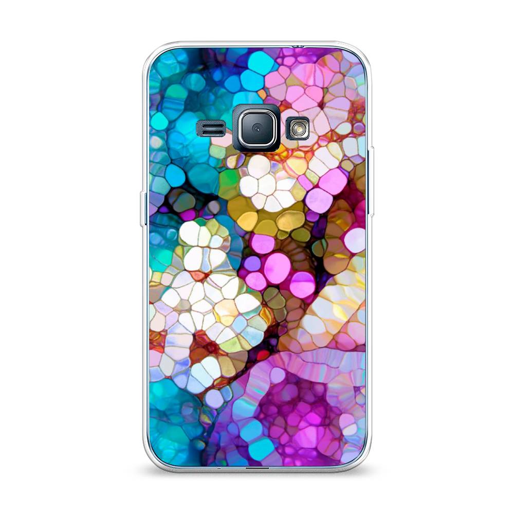 

Чехол Awog на Samsung Galaxy J1 2016 / Самсунг J1 2016 "Калейдоскоп", 22150-3