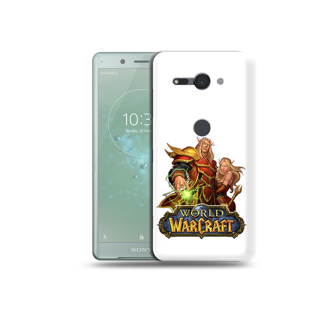 

Чехол MyPads Tocco для Sony Xperia XZ2 Compact варкрафт2, Прозрачный, Tocco
